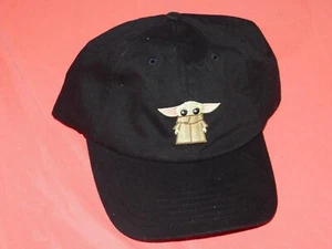 Disney Parks Star Wars Baby Yoda Mandalorian Embroidered Baseball Hat Cap Adult - Picture 1 of 3