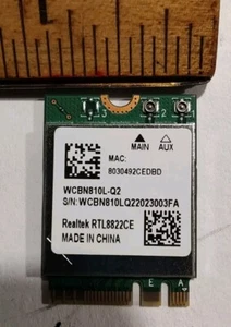 REALTEK RTL8822CE 802.11ac M.2 Wireless WiFi + Bluetooth Modul  - Bild 1 von 2