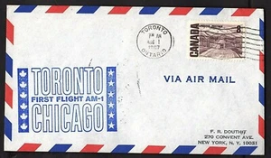 FFC TORONTO TO CHICAGO (TAMOCAN 6745c)(K2170) - Picture 1 of 2