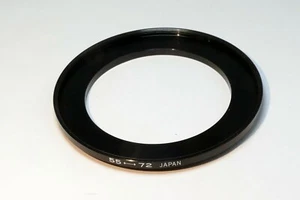 55mm to 72mm ring Metal adapter threaded step-up - Picture 1 of 5