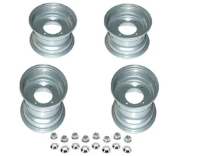 Felgen für Yamaha Raptor YFM 350 R / YFM 250 R 10 Zoll Umrüstkit +16x Radmutter - Bild 1 von 4