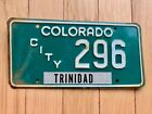 1983 to 1994 Base Colorado City License Plate