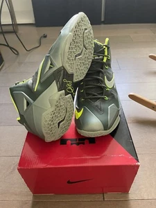 Nike LeBron XI 11 Dunkman 2013 Gr. 11 616175-300 OG Mica Green - Bild 1 von 5