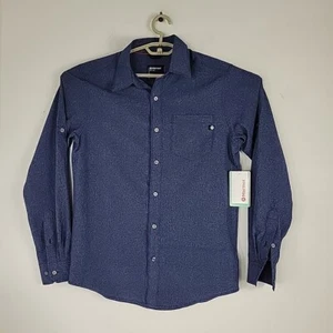 MARMOT Aerobora Long Sleeve Shirt Arctic Navy Air Exchange Performance Fabric S - Picture 1 of 10