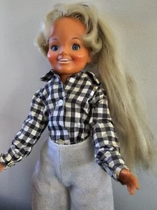 Vintage 1971 Ideal Dina Doll (Made in Hong Kong) - Picture 1 of 13