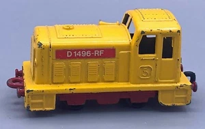 Matchbox 1978 Lesney Shunter #24 Treno Giallo Superveloce Inghilterra Auto d'Epoca - Foto 1 di 5