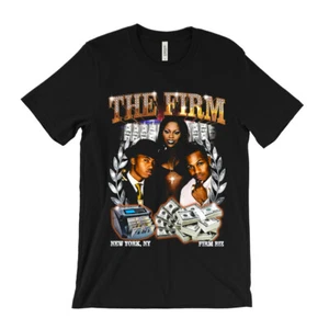 The Firm T-Shirt - Nature - Nas AZ Foxy Brown Illmatic Phone Tap - Firm Biz - Picture 1 of 2