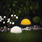 Solaire Jardin Lumière Lampe LK18 Modèle Petit Demi-Boule 2er Set