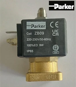 Parker Ventil für Espressomaschinen 220-230 VAC, Typ 128IR ZB09 - Bild 1 von 3