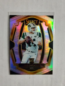 Tarjeta de fútbol americano Panini Select Silver 2018 Sam Darnold RC #107 - Imagen 1 de 2