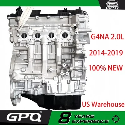 Conjunto de motor de bloque largo para Hyundai Sonata Tucson Kia Soul KX3 G4NA 2.0 14-19 Foto 1 de 4
