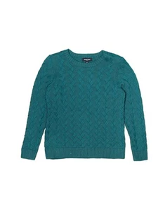 Lands' End Girls Green Pullover Sweater 6 - Picture 1 of 2