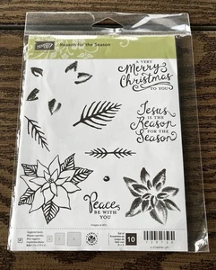 Stampin Up GRUND FÜR DIE SAISON Stempelset NICHT MEHR ERHÄLTLICH NEU - Bild 1 von 2