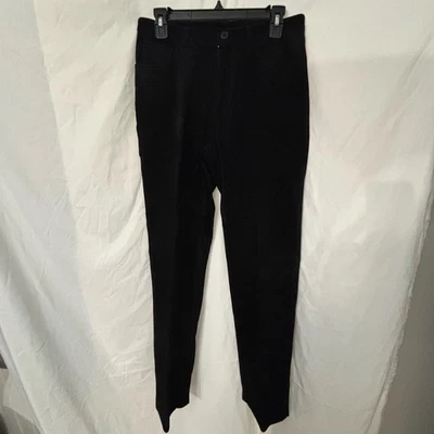 Pantalones de cuero Brandon Thomas para mujer 8 negros 100 % cuero genuino forrados ajustados Foto 1 de 3