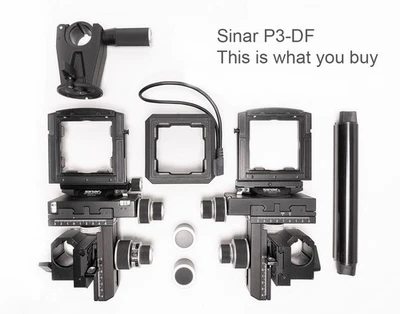 SINAR P3-DF (Digital Focus) - Ideal für Phase One IQ4 / IQ3 und Hasselblad Backs - Bild 1 von 4