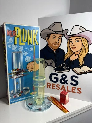 Vintage 1960s Ideal KerPlunk Game – Complete in Original Box – Made in England - Image 1 of 4