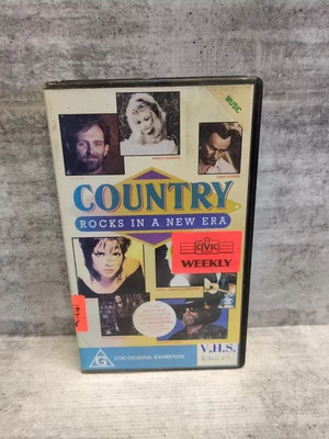 Country Rocks In A New Era  VHS Movie Video Cassette Tape - Image 1 of 4