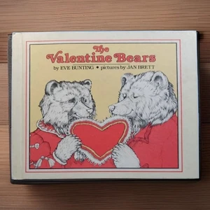 The Valentine Bears By Eve Bunting & Jan Brett 1983 VTG Paperback - Picture 1 of 7