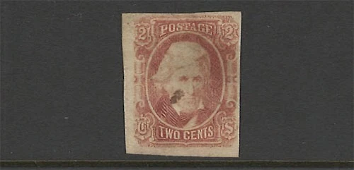 UNITED STATES CONFEDERATE STATES SCOTT#8 USED FOUR MARGIN STAMP - Image 1 of 1