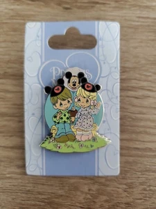 Disney Park Precious Moments Pin Trading 2010 Boy & Girl Ice Cream Sammlerstück - Bild 1 von 2