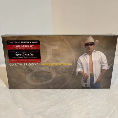 Garth Brooks The Limited Series 7-Disc CD Box Set Time Traveler Triple Live NEW - Image 1 of 4