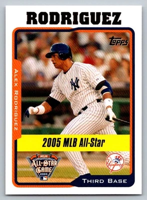 2005 Topps Update  Alex Rodriguez UH176 - Image 1 of 2