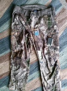 Realtree APX Scent Control Pants Men's Size large 36-38 Waterproof Camo Hunting - Picture 1 of 5