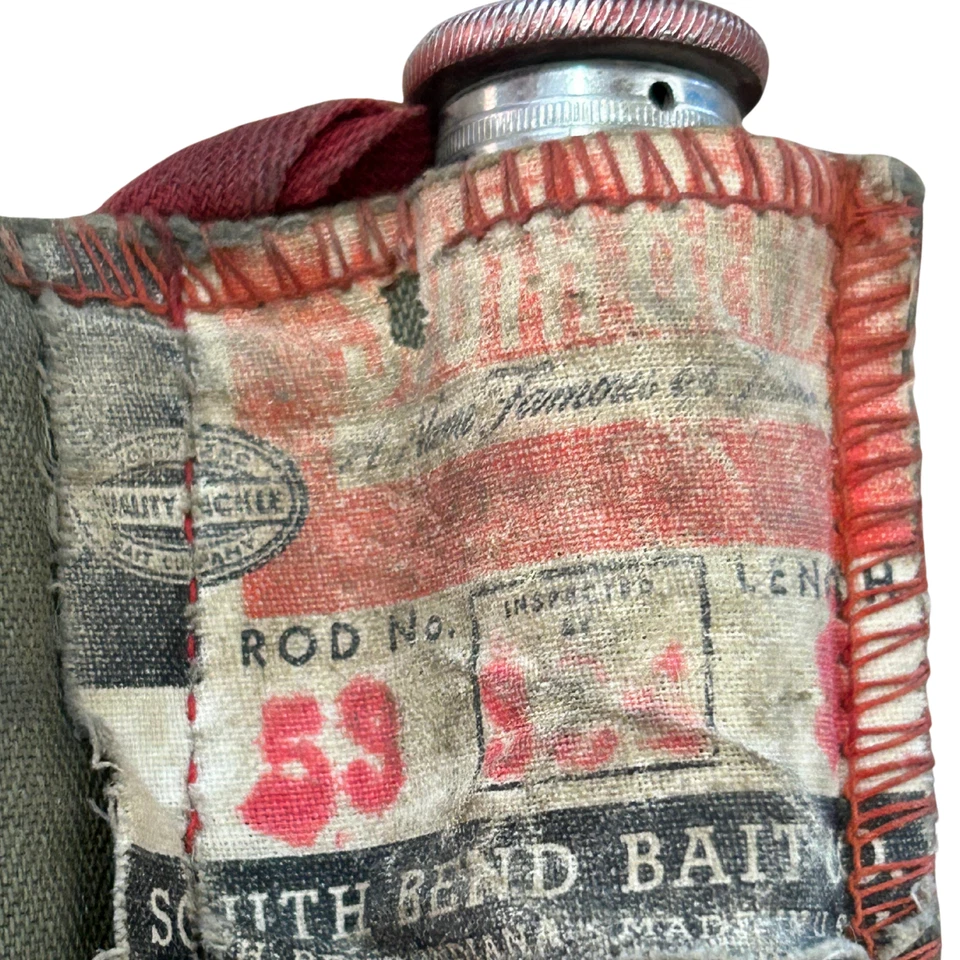 Fly Rod (9') South Bend #59 Bambú Regalo para Él Incluye Doble Puntas, Bolsa Original Foto 1 de 4