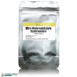 Hyaluronsäure Ultra Hyaluron Pulver 2g für 200ml Creme Gel Serum Filler Ultra - Bild 1 von 4
