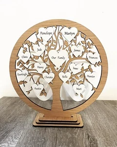 Árbol genealógico, árbol genealógico personalizado, regalo personalizado - Imagen 1 de 3