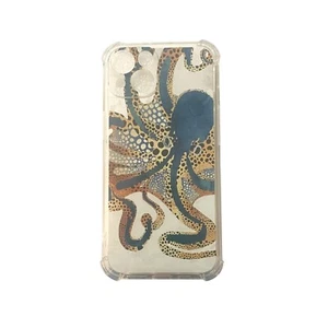 Iphone 13 Cell Phone Case Cover Blue Octopus - Photo 1 sur 1