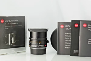 Leica M 35mm f1,4 FLE Summilux 11663 in Good Condition With Box - Imagen 1 de 8