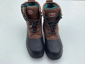 Size 6.5W- Iron Age IA9650 Compound Steel Toe 8" Boots Men’s Construction New - Picture 1 of 6