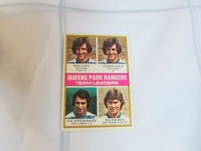 Topps Red Back  Football Trade Card 1977/78  TEAM LEADERS q p r