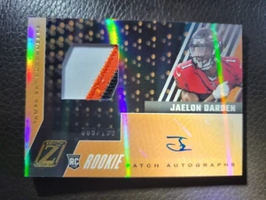 2021 Zenith Football Jaelon Darden Rookie Patch Autograph #9/199 from Zenith - Picture 1 of 2