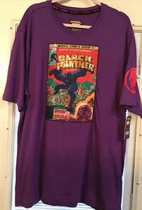 MARVEL Men’s Sz XXX LARGE Black Panther Hand Embellished Purple MSRP $48 NWT - Picture 1 of 7