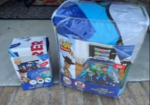Toy Story 4 Woody/Buzz/Rex🦖Kids 2pc Twin/Full Comforter Set➕3pc Twin Sheet Set - Picture 1 of 10