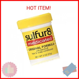 Sulfur 8 Medicated Regular Formula Anti-Dandruff Hair and Scalp Conditioner, 2 O - Picture 1 of 2