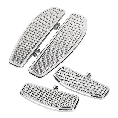 Estriberas estriberas conductor pasajero clavijas para Harley Road King Street Glide Foto 1 de 4