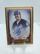 2023 Topps Chrome Gilded Framed Autograph Mike Piazza #/15 Mets