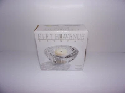 Fifth Avenue Crystal : Emerald Votive / Brand New - Image 1 of 4