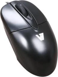 V7 M30P10-7N Standard Usb Mouse - Optical - USB - 3 X Button - Black, Corded - Picture 1 of 5