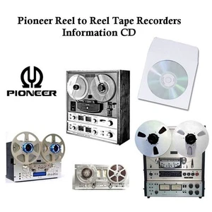 Pioneer tape recorder manual cd reel to reel service operation manuals cdr  - Picture 1 of 3