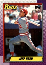 1990 Topps Baseball Card #772 Jeff Reed