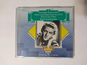 Jerry Lee Lewis 3in Cd Single with Adapter, Great Balls Of Fire - Picture 1 of 5