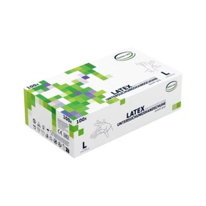 10 guantes de examen de látex forma-care POWER GRIP talla L - Imagen 1 de 6