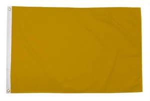 PLAIN GOLD KHAKI 5x3 feet FLAG 150cm x 90cm - Picture 1 of 1