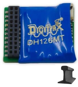 Digitrax DH126MT ~ New 2022 ~ 1.5 Amp DCC Decoder ~ HO Scale ~ 21 Pin Plug