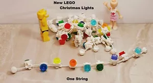 New LEGO Christmas Lights Multiple Color RAINBOW Holiday Seasonal Decorations - Picture 1 of 1
