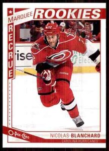 2013-14 O-Pee-Chee Nicolas Blanchard RC RC #594